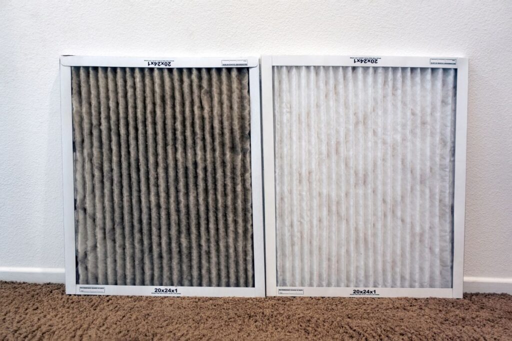 old and new filters